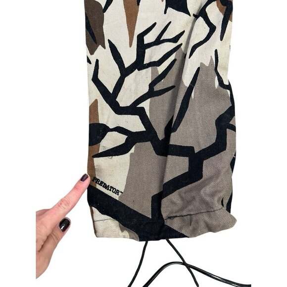 Vtg Camo Cargos Pants Mens Small Rare Predator USA Made Streetwear 28x31 - Picture 12 of 15